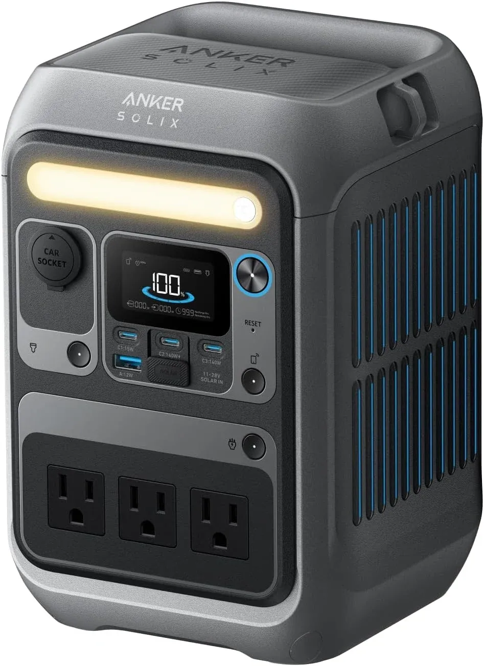 Anker SOLIX C300 portable power station for camping
